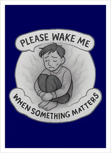 Please wake me when something matters