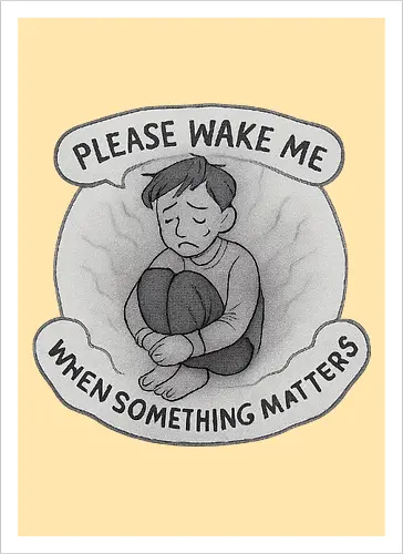 Please wake me when something matters