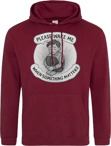 Please wake me when something matters