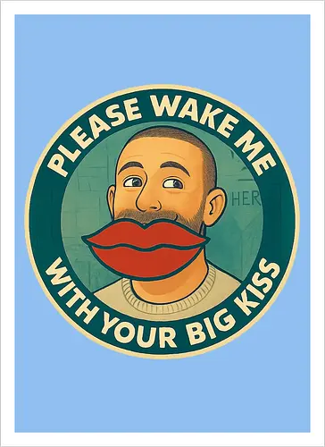 Please wake me – with your big kiss