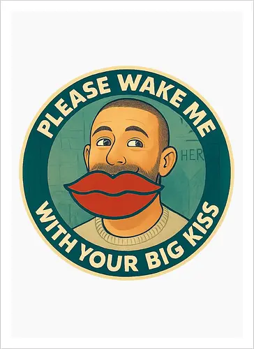 Please wake me – with your big kiss