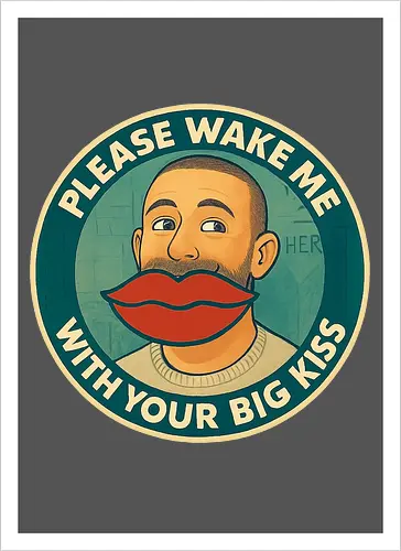 Please wake me – with your big kiss