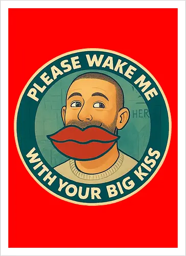 Please wake me – with your big kiss