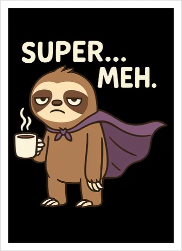 Cartoon sloth