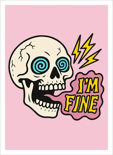 skull i'm fine