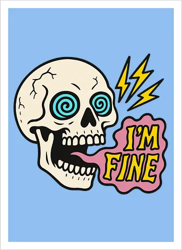 skull i'm fine