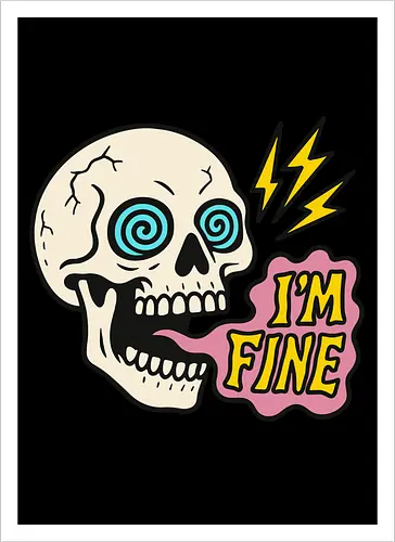 skull i'm fine