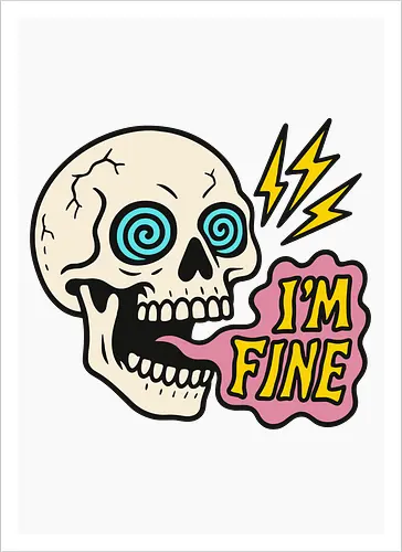 skull i'm fine