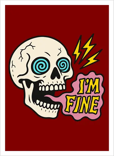 skull i'm fine