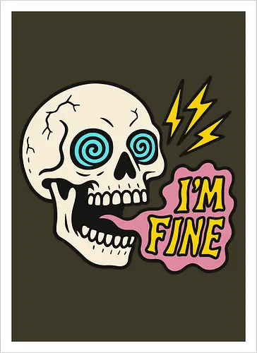skull i'm fine