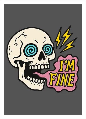 skull i'm fine
