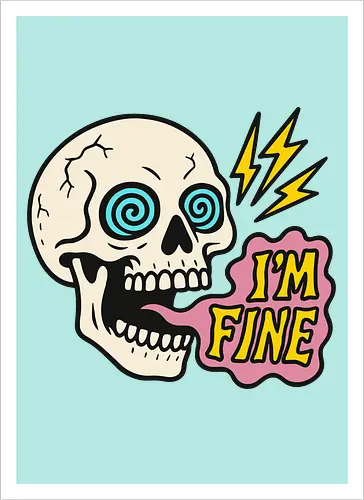 skull i'm fine