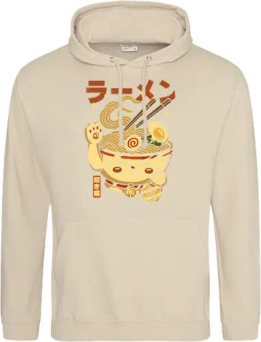Süße Glückskatze Ramen