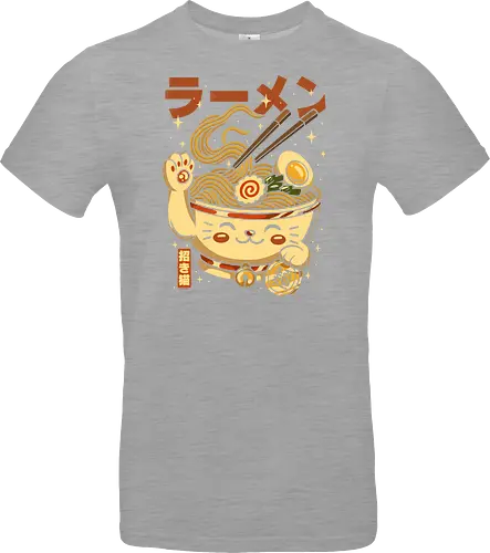 Süße Glückskatze Ramen