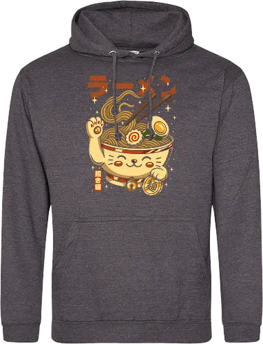 Süße Glückskatze Ramen