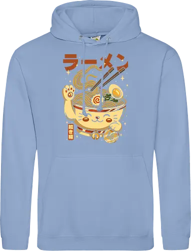 Süße Glückskatze Ramen