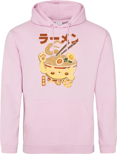 Süße Glückskatze Ramen