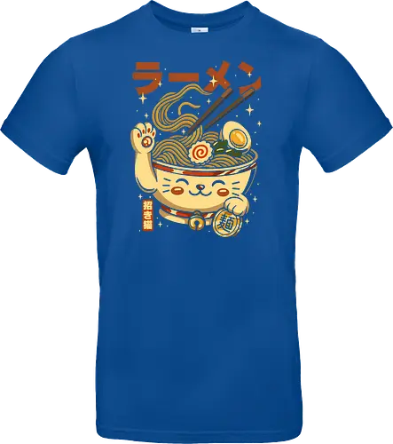 Süße Glückskatze Ramen