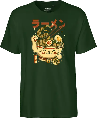 Süße Glückskatze Ramen