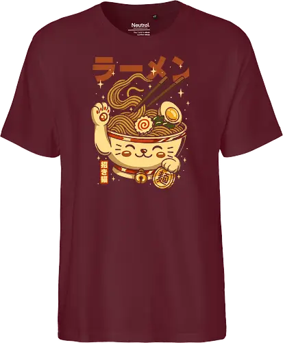 Süße Glückskatze Ramen