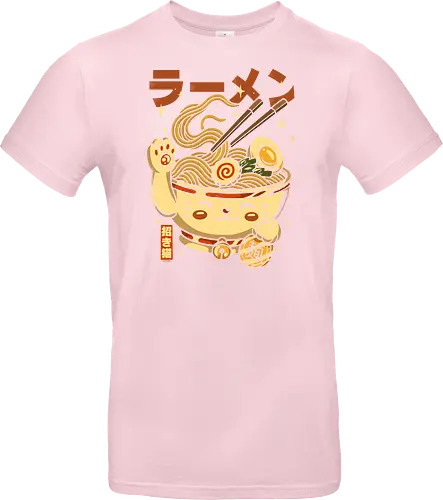 Süße Glückskatze Ramen