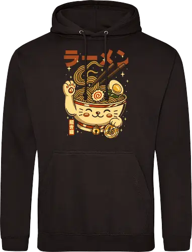 Süße Glückskatze Ramen