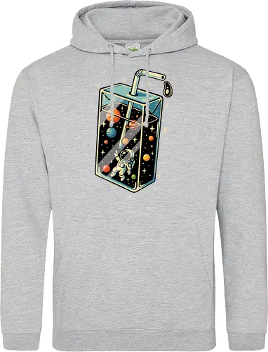 Astronaut im Weltraumsaft