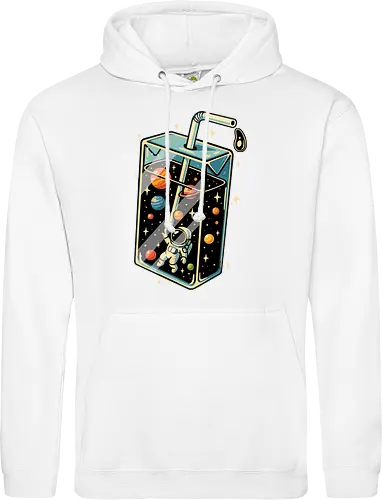 Astronaut im Weltraumsaft