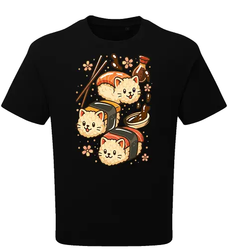 Süße Sushi-Katzen