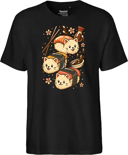 Süße Sushi-Katzen