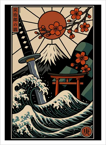 Die Große Welle von Tanjiro