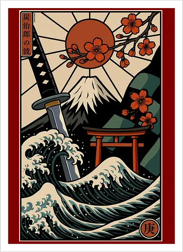 Die Große Welle von Tanjiro