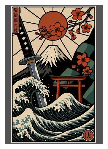 Die Große Welle von Tanjiro