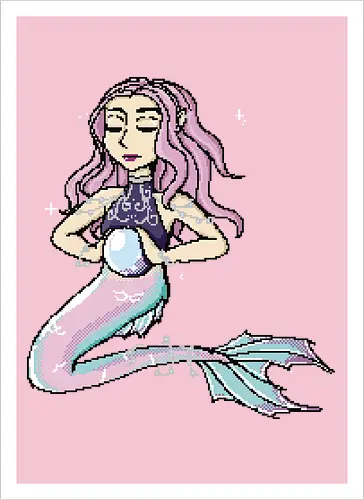 Pixel Sea Witch
