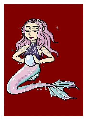 Pixel Sea Witch