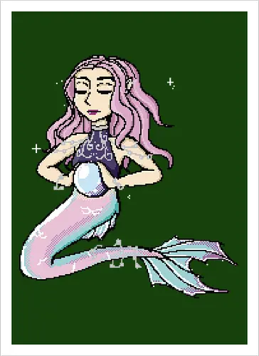 Pixel Sea Witch