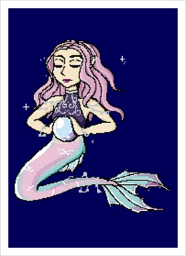 Pixel Sea Witch