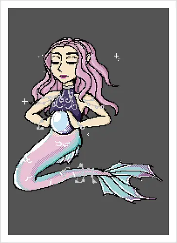 Pixel Sea Witch