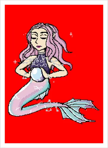 Pixel Sea Witch