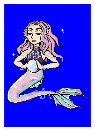 Pixel Sea Witch