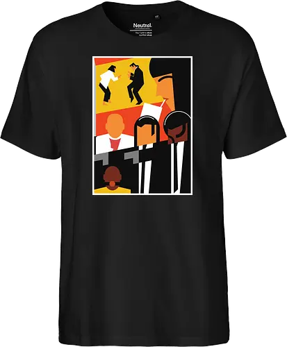 Epic Pulp  - Retro, 90s, ezekiel, geek, john travolta, nostalgia, samuel l jackson, tarantino, uma thurman, vincent vega, vintage, winnfield, movie - Fairtrade T-Shirt