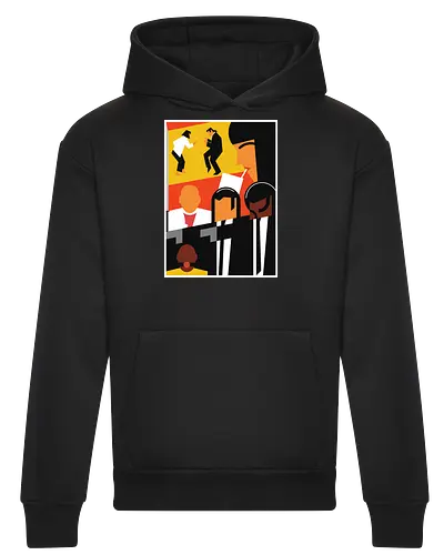 Epic Pulp  - Retro, 90s, ezekiel, geek, john travolta, nostalgia, samuel l jackson, tarantino, uma thurman, vincent vega, vintage, winnfield, movie - Heavyweight Hoodie