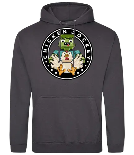 chicken cube lover  - chickenjockey, cube, pixel, 3d, sticker, zombie, angry, bird, love, cartoon, kids, child, game, play, playground - Standard Hoodie