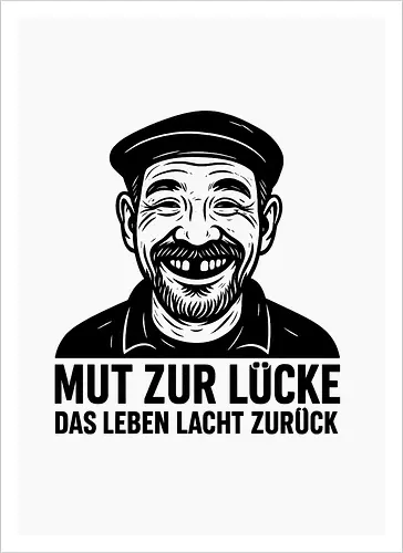 Mut zur Lücke – das Leben lacht zurück