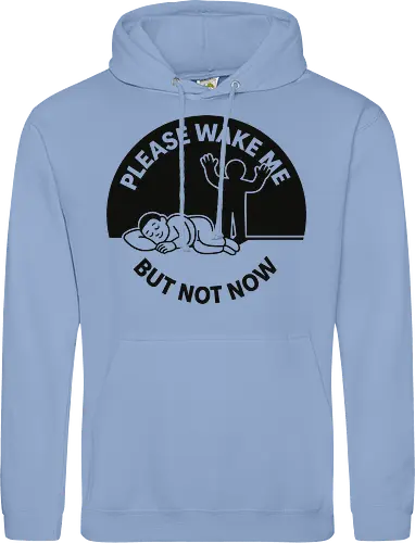 Please wake me but not now