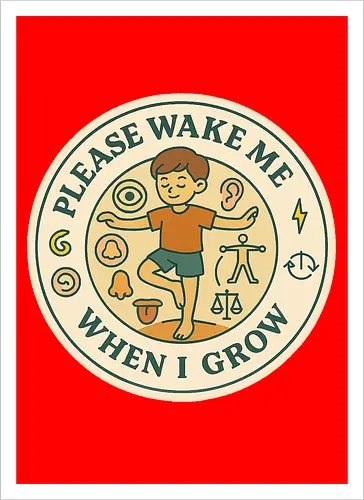Please wake me when I grow