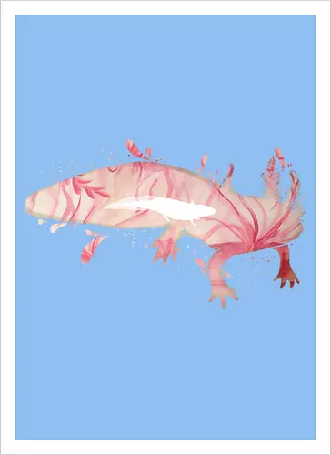 Axolotl Silhouette