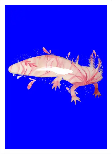 Axolotl Silhouette