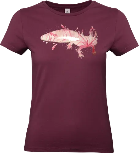 Axolotl Silhouette - Standard T-Shirt (Women)