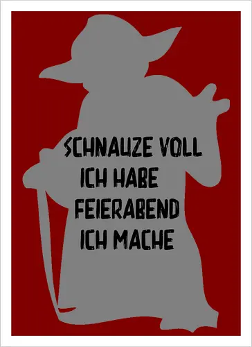 Schnauze voll